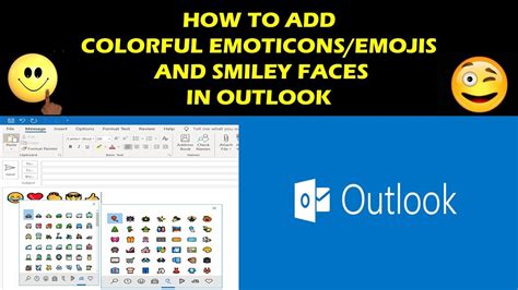 emojis in outlook shortcut key